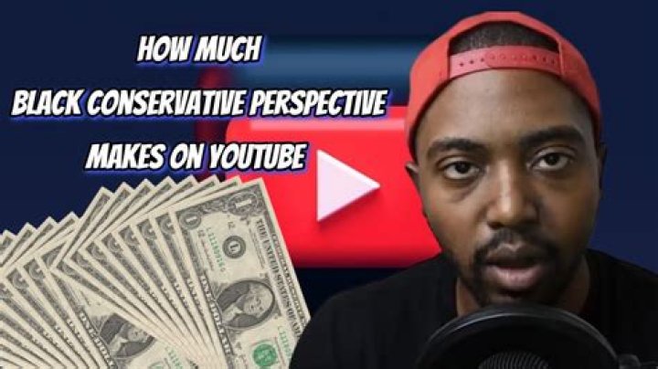 Black Conservative Perspective net worth, income and estimated earnings of Youtuber channel