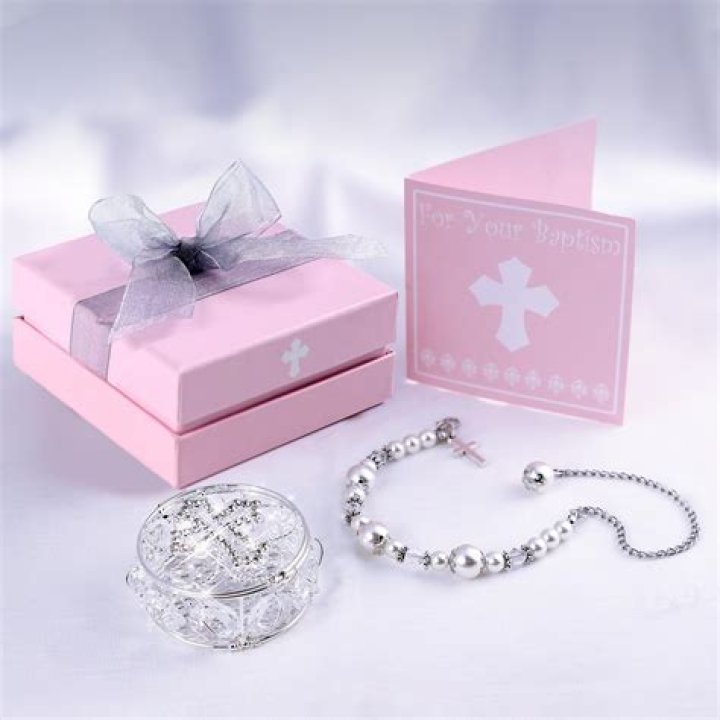 Girl Christening Keepsake Lathopana Box