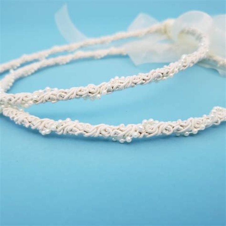 Stefana Wedding crowns. Greek Orthodox stefanas. — Blessed Celebration