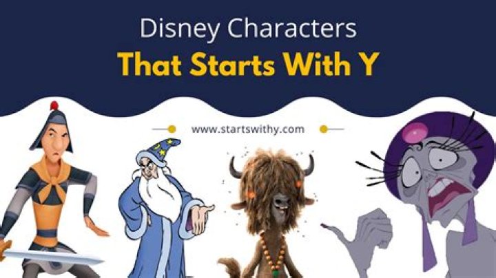 What is a Disney character that starts with V? – Celebrity